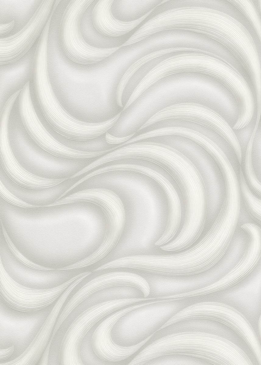 Vliestapete WPE-901495 - Abstrakt,Dekorativ Muster - Weiss,Grau