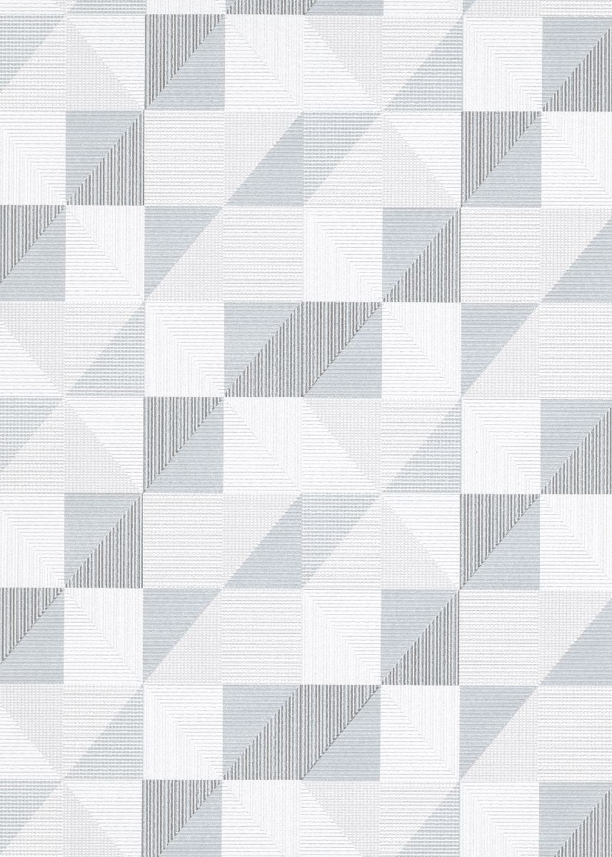 Vliestapete WPE-901541 - Geometrische Muster,Quadrate und Rechtecke - Weiss,Grau