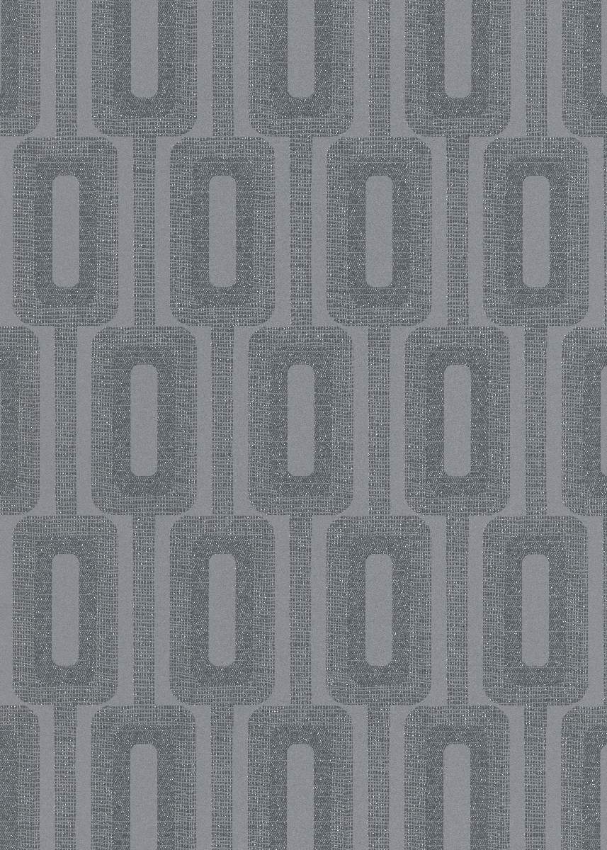 Vliestapete WPE-901569 - Grafische Muster,Dekorativ Muster - Grau