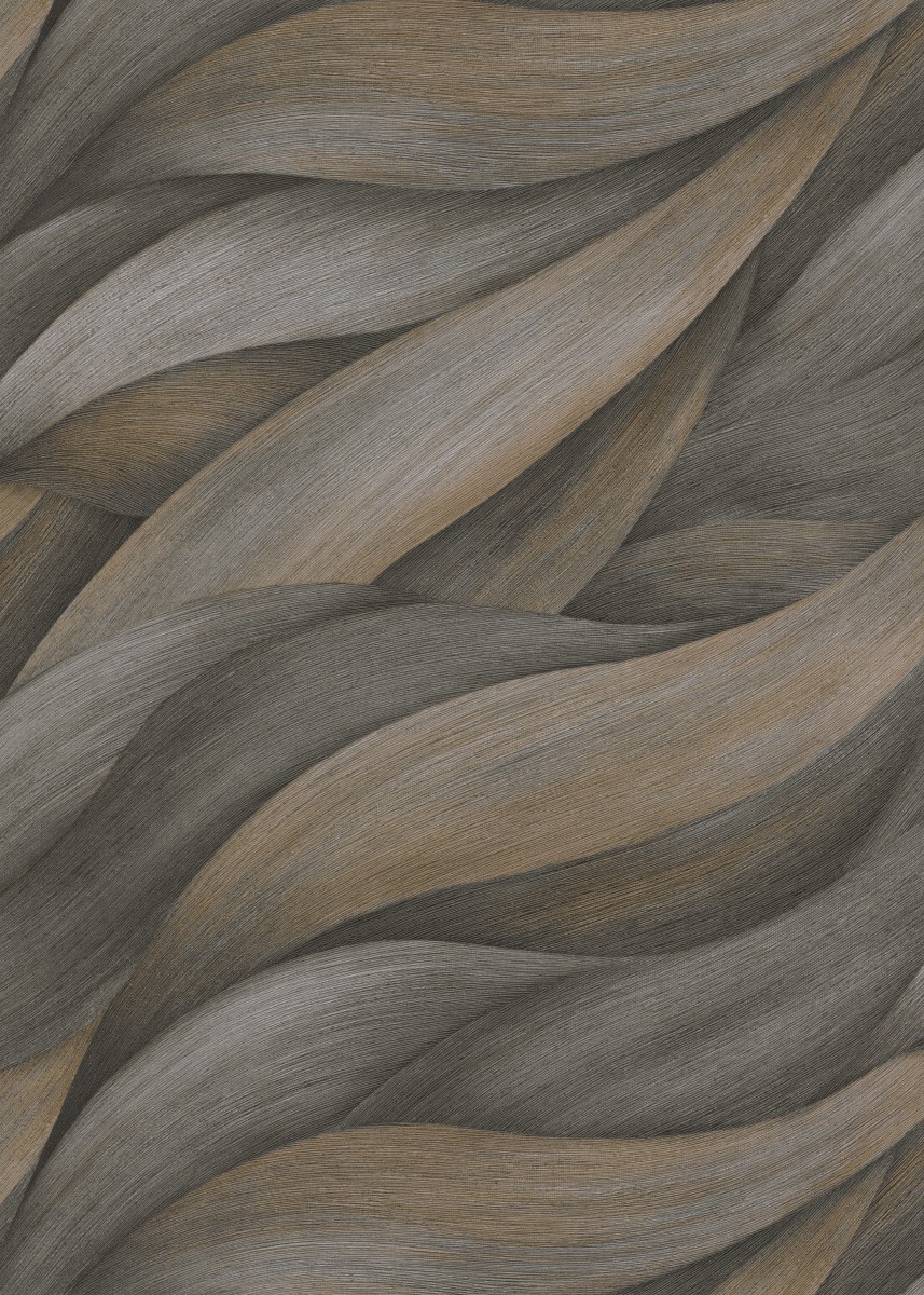 Vliestapete WPE-901617 - Grafische,Dekorativ Muster, - Braun,Grau