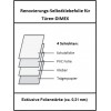 99-6275 Selbstklebende Türfolie DIMEX - WEISSE HOLZ MEMPHIS | Rollenbreite 90 cm  (Obr. 5)