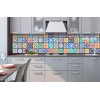 Küchenrückwand Folie - Azulejos 260 x 60 cm (Obr. 1)