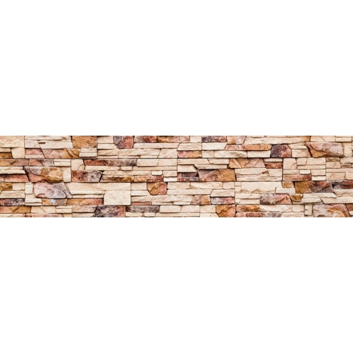 Küchenrückwand Folie - steinige Wand 260 x 60 cm | dimex-line.de