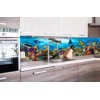 Küchenrückwand Folie - Fische im Ozean 260 x 60 cm (Obr. 1)