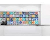 Küchenrückwand Dibond - Azulejos 180 x 60 cm