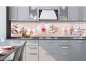 Küchenrückwand Plexiglas - Zen Garten  240 x 60 cm