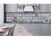 Küchenrückwand Dibond Küchenrückwand Dibond - Azulejos 260 x 60 cm