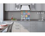 Küchenrückwand Dibond Küchenrückwand Dibond - Azulejos 60 x 60 cm