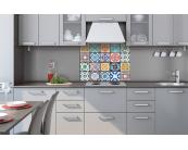 Küchenrückwand Dibond - Azulejos 80 x 60 cm
