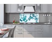 Küchenrückwand Dibond Küchenrückwand Dibond - Eiswürfel 80 x 40 cm