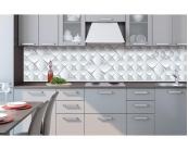 Küchenrückwand Folie - 3D Kunstwand 260 x 60 cm