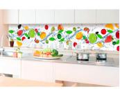 Küchenrückwand Folie - Obst 350 x 60 cm
