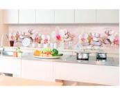 Küchenrückwand Folie - Zen Garten 350 x 60 cm