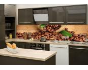 Küchenrückwand & Spritzschutz Küchenrückwand Folie - Kaffe 260 x 60 cm