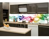 Küchenrückwand & Spritzschutz Küchenrückwand Folie - Rauch 260 x 60 cm