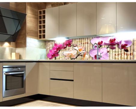 Küchenrückwand Folie - Orchidee 180 x 60 cm
Durch Anklicken wird das Abbildungsdetail angezeigt.