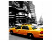 Fototapete Sport / Verkehr Vlies Fototapete - gelbes Taxi 225 x 250 cm 