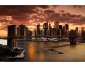 Fototapete Stadt / Bauten Vlies Fototapete - New York 375 x 250 cm 