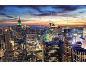 Fototapete Stadt / Bauten Vlies Fototapete - Wolkenkratzer in der New York 375 x 250 cm 