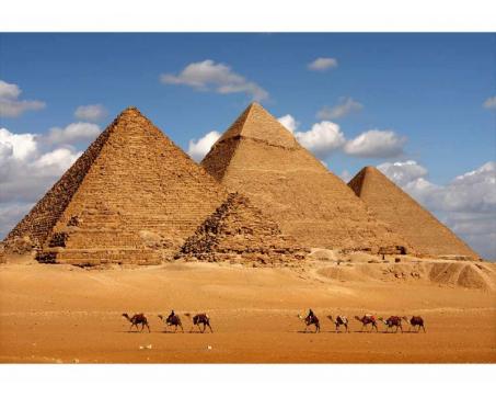 Vlies Fototapete - ägyptische Pyramide 375 x 250 cm 
Durch Anklicken wird das Abbildungsdetail angezeigt.