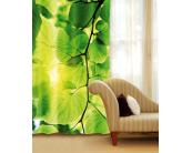 Vorhang - Grüne Blätter 140 x 245 cm