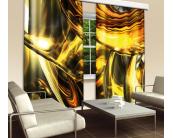 Vorhänge Vorhang - Goldene Drähte 280 x 245 cm
